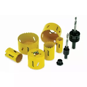 Hole saw Dedra 08WZ01 — compatible with metal, stainless steel, aluminium, plastic, wood, 1 piece