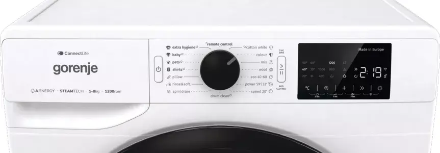 Стиральная машина Gorenje WPNEI82A1SWIFI Photo 9