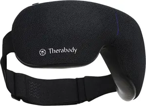 Face massager Therabody Smart Goggles 2.0, battery-powered, black, 104×200×94 mm