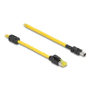 Сетевой кабель DeLOCK 81250 Черный Желтый 1м Cat6