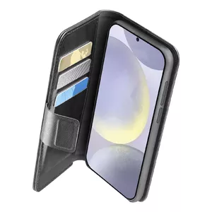 Чехол Фолио Cellularline Galaxy S25 16.1см Черный 3 Карманов