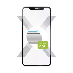 Fiksēta ekrāna aizsardzība | Samsung | Galaxy S25 Ultra | Rūdīts stikls | Melns | Pilns 2.5D vāks