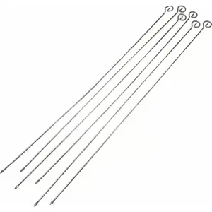 Skewers Elitehoff E-6241 stainless steel 60 cm for kebabs and shashliks