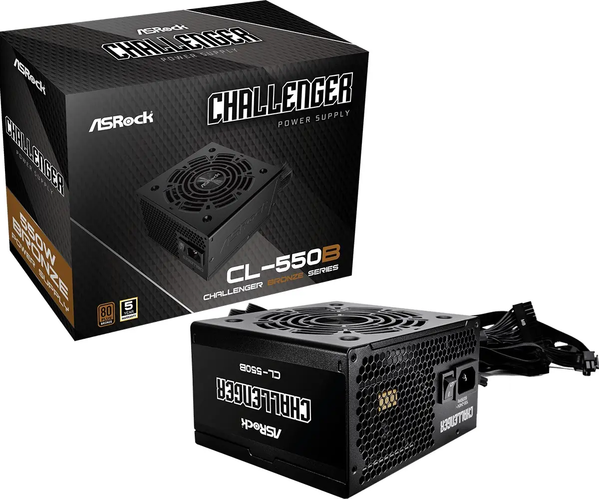 Barošanas bloks ASRock CL-550B Challenger 550