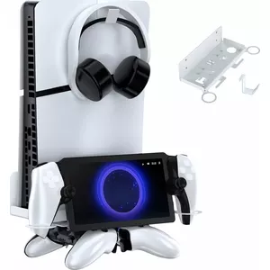 Wall Mount Bracket for Sony PlayStation 5 PS5 Slim and PS Portal by JYS (model SB9403)