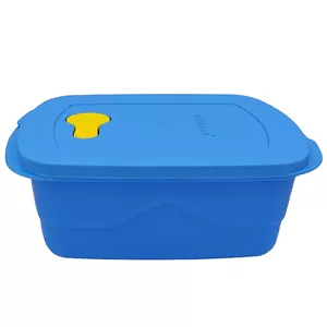 Pārtikas trauks CELLO MAX FRESH 2000 ml — piemērots mikroviļņu krāsnij un ledusskapim, zils