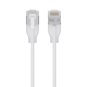 Networking cable Ubiquiti UACC-Cable-Patch-EL-C6A-0.15M-W Cat6a 0.15m RJ-45 Translucent White