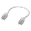 Сетевой кабель Ubiquiti UACC-Cable-Patch-EL-C6A-0.15M-W Photo 2