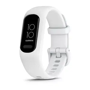 Фитнес‑трекер GARMIN VIVOSMART 5 OLED 88×154 пикс., сенсорный, GPS, силиконовый ремешок S/M, черный
