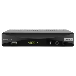 Digitālais uztvērējs DigitalBox IMPERIAL T2 IR Black