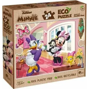 Пазл Lisciani Disney Minnie двусторонний, 24 элемента