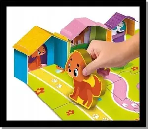 Деревянная детская ферма Lisciani Montessori Baby Wood — развивающая игрушка