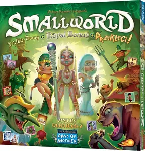 Дополнение к настольной игре Rebel Small World: Wielkie damy + Royal Bonus + Przeklęci! (расширение)