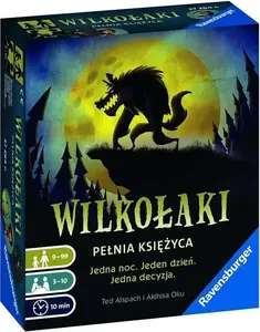 Party Card Game Ravensburger Full Moon Werewolves — social deduction game, 8+ players, family party