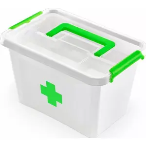 First aid kit ORPLAST Apteczka Antibacterial First aid 6.5 with handle and insert 30x20