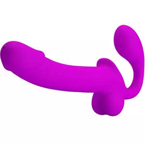 Strap-On Pretty Love Silicone Purple