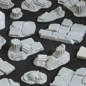 Basing Bits Temple от Gamers Grass — аксессуар для оформления подставок миниатюр