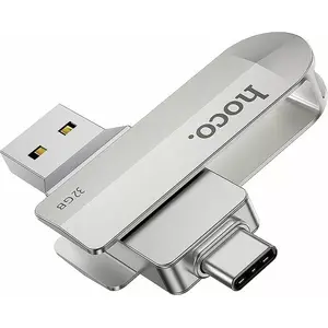 USB flash drive HOCO Wide UD10 32 GB, USB-A/USB-C compatibility
