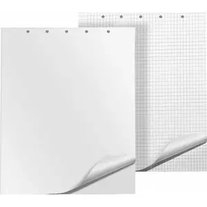 Flipchart pad Q-Connect KF15932, grid, 65 x 100 cm, 20 sheets, white