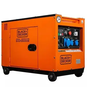 Diesel Generator Black & Decker BXGND6300E 6300 W, diesel-powered portable generator