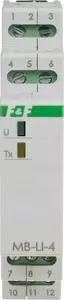 Импульсный счетчик F&F MAX-MB-LI-4LO с выходом MODBUS RTU