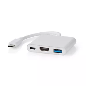 Laptop dock Nedis CCGB64770WT01 USB Type-C Wired 7.5W