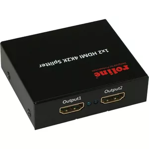 Video splitter Secomp 14.01.3559 — 2‑port HDMI 4K@60Hz
