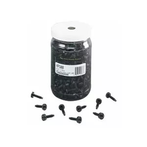 Rack screws Middle Atlantic Products HP500 Black Steel 19mm 500 pcs
