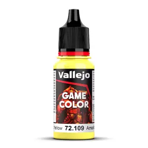 Akrila krāsa VALLEJO 72.109 Dzeltena 18 ml