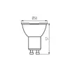 Kanlux 35241 LED spuldze GU10 6.5W 4000K Photo 4