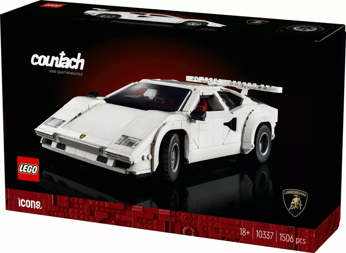 LEGO Icons Lamborghini Countach 5000 Quattrovalvole 10337 Photo 2