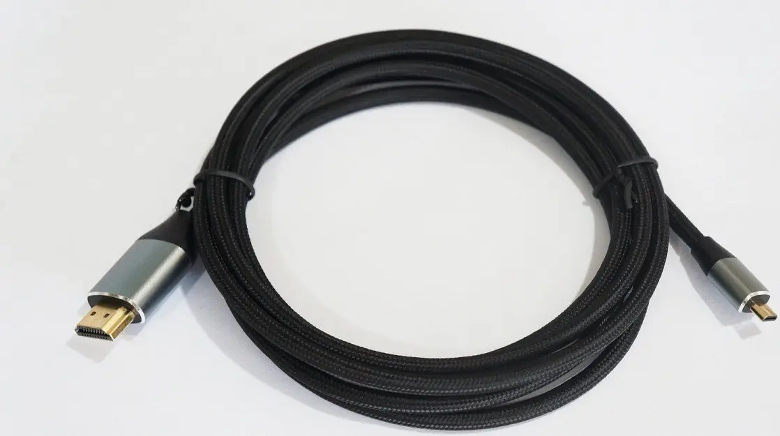 TB Micro HDMI uz HDMI kabelis AKTBXVH21MICRO2 Photo 2