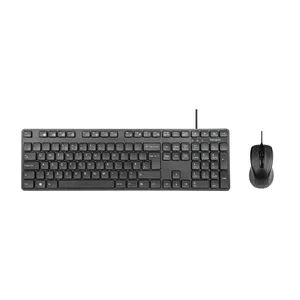 Клавиатура Targus AKM622ES Мышь в комплекте Универсальная USB QWERTY Испанская Черная