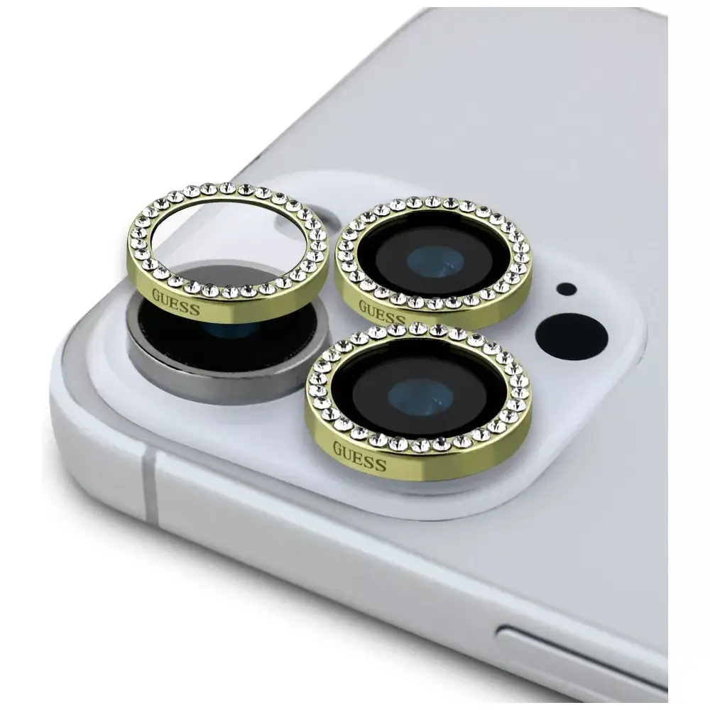 GUESS 2-in-1 screen & camera glass for iPhone 16 Pro Max Photo 3