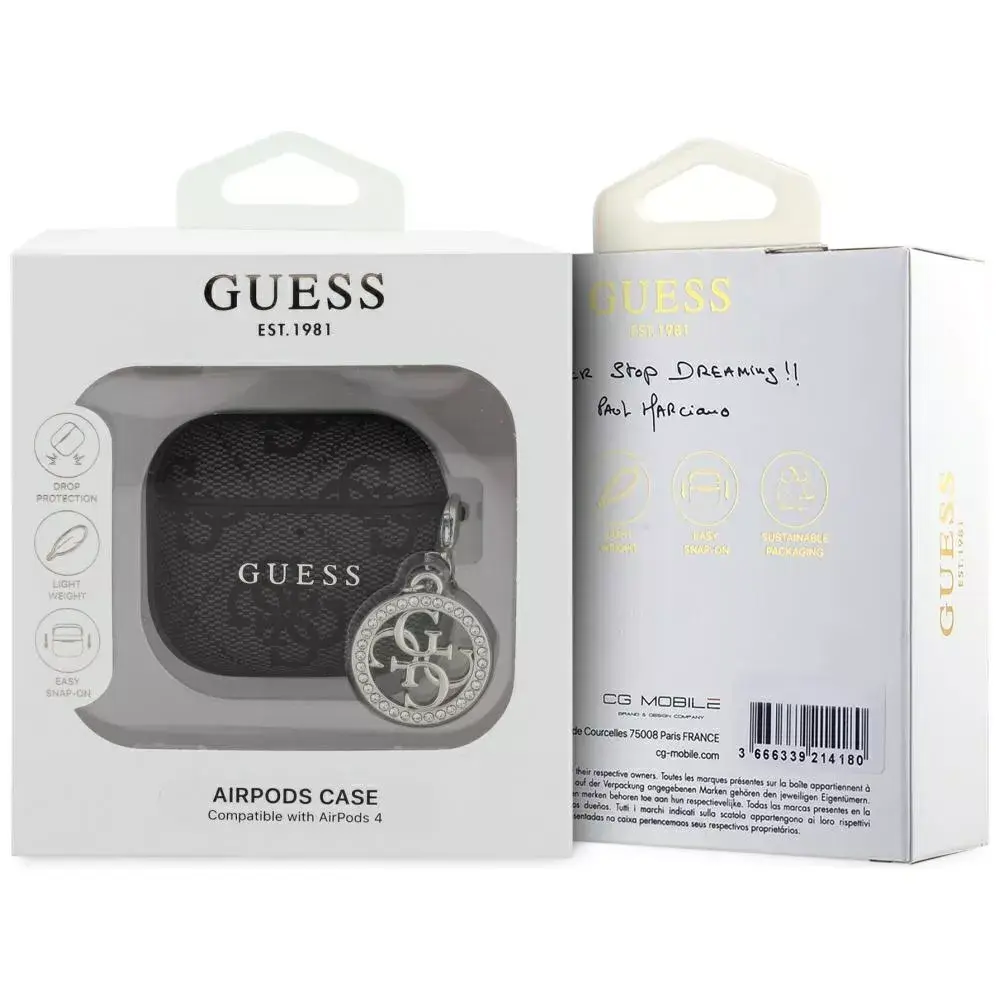 Guess 4G Strass Charm Case for Apple AirPods 4 Photo 3