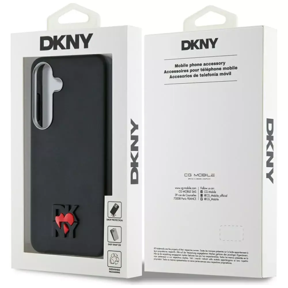 DKNY Leather Heart of NY case for Samsung Galaxy S25 Photo 6