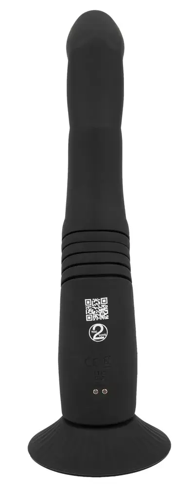 Вибратор Couples Choice Silicone фиолетовый — толкающий G/P Photo 6