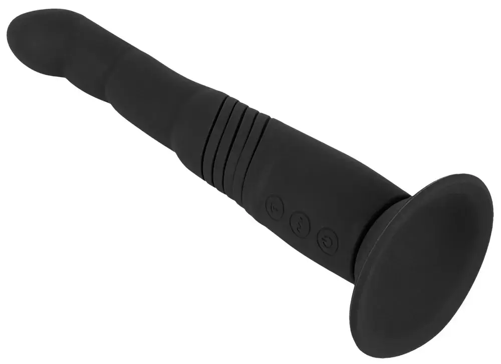 Вибратор Couples Choice Silicone фиолетовый — толкающий G/P Photo 7