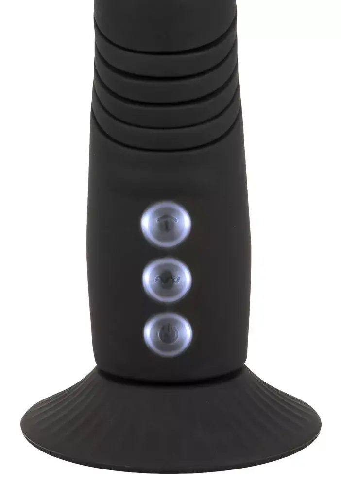 Вибратор Couples Choice Silicone фиолетовый — толкающий G/P Photo 8