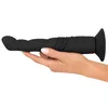 Вибратор Couples Choice Silicone фиолетовый — толкающий G/P Photo 9