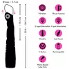 Вибратор Couples Choice Silicone фиолетовый — толкающий G/P Photo 12