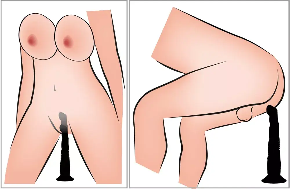 Вибратор Couples Choice Silicone фиолетовый — толкающий G/P Photo 13
