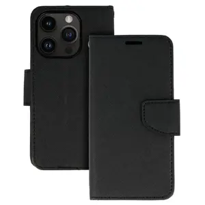Чехол-книжка iLike для Xiaomi Redmi 14C 4G, 14C 5G, Redmi A4 и POCO C75, черный