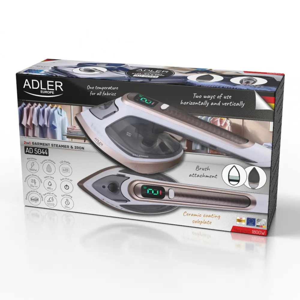 Garment steamer and iron Adler AD 5044 Photo 16