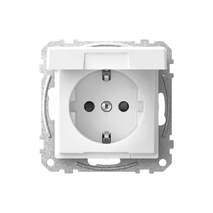 Розетка электрическая Schneider Electric WDE002577 16А IP21 белая