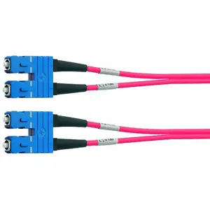 Fibre optic cable Telegärtner L00882A0031 SC OM4 3 m Violet