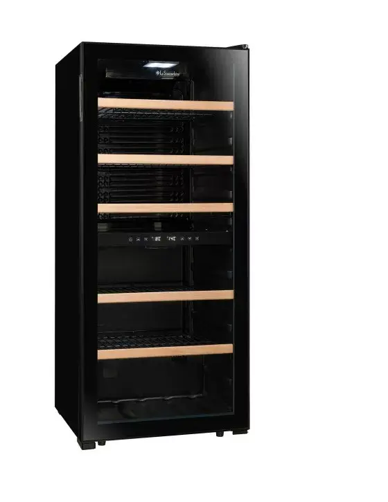 La Sommelière LS102DZBLACK винный шкаф 2 зоны 102 бутылки Photo 2