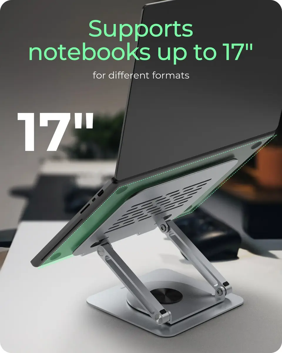 ICY BOX IB-NH300-R Laptop Stand for up to 17 inch Notebooks Photo 3