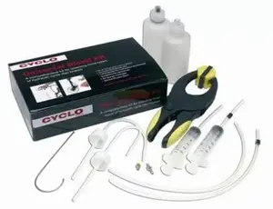 Bremžu gaisa izvadīšanas komplekts Cyclo CYC-6327 universāls, saderīgs ar Shimano, Avid, Tektro, Magura, Hayes, Mph, Hope, Clark's