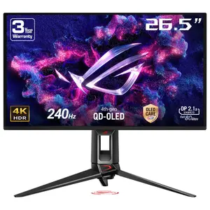 Монитор ASUS ROG Swift OLED PG27UCDM 26,5" 3840×2160 4K QD-OLED 0,03 мс USB 3.2 Gen1 VESA регулировка по высоте Черный